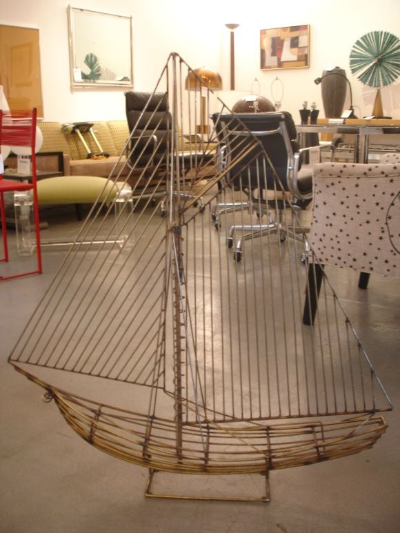 Wire Sailing Boat