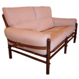 Vintage Swedish settee in the style of Arne Norell