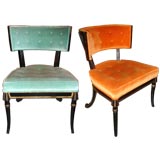 Pair oc Chairs Attributed to Billy Haines