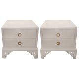 Pair of Asian Style Night Stands
