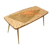 German Tile Coffee Table