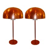 Pair of Mushroom Lamps