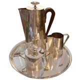 Silver Plated Tea/Coffee Set by Tommi Parzinger