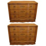 Vintage Pair Mid Century Chest by Drexel