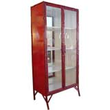 Coral Red Display Cabinet