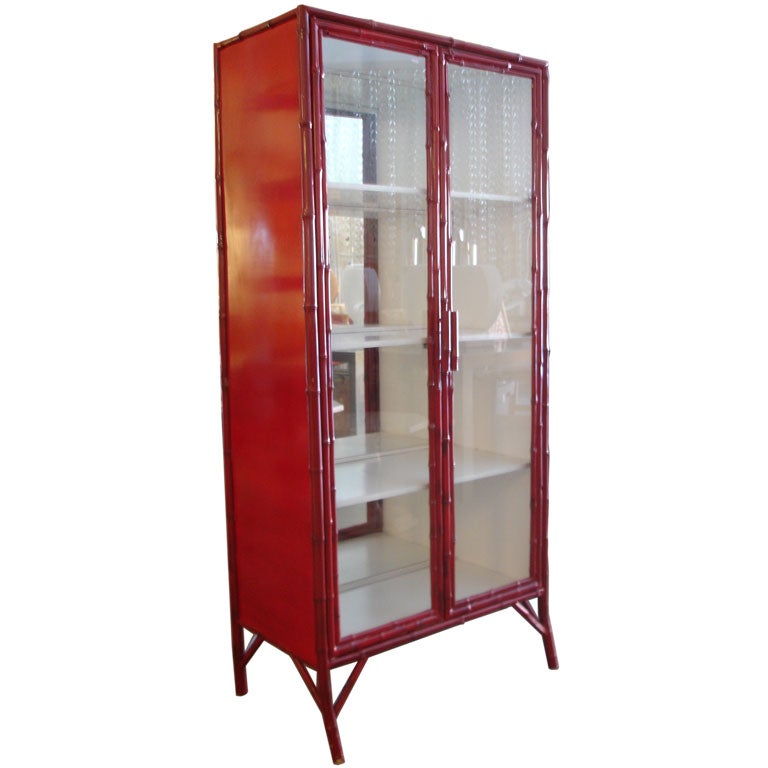 Coral Red Display at 1stDibs