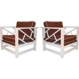 Used Pair Ypsilanti-Reed Furniture Co.  Armchairs