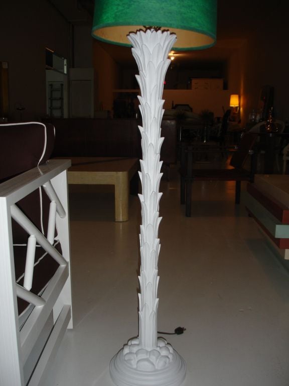 Pair Palm Tree Lamps in the style of Serge Roche