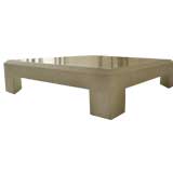 Laquered Paper Coffee Table