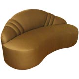 Doris Duke Moderne Scalloped Sofa