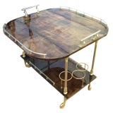 Aldo Tura Cocktail Bar Cart