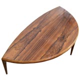 Vintage Sleek Johannes Andersen Rosewood Coctail Table