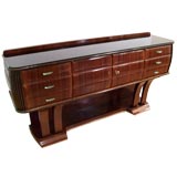 Rare Osvaldo Borsani Studio Rosewood Sideboard Bar