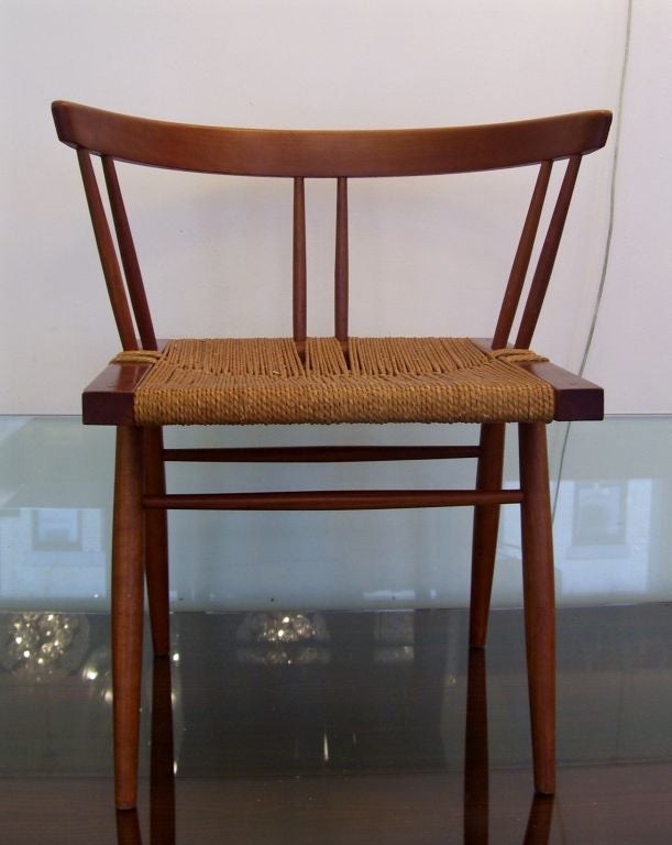 George Nakashima's iconic grass seated  chair.