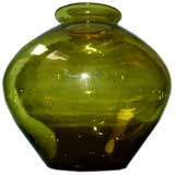 1950's Blenko Glass Vase