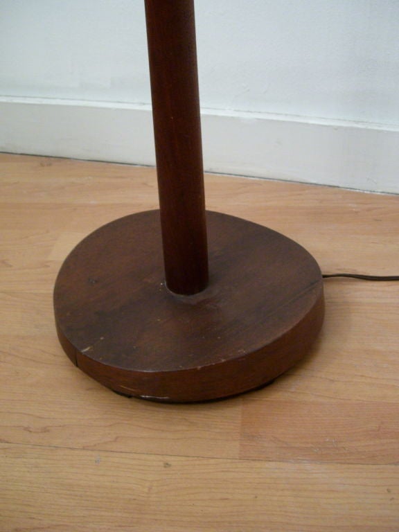 Pair of Danish Modern Teak Floor Lamps For Sale 2