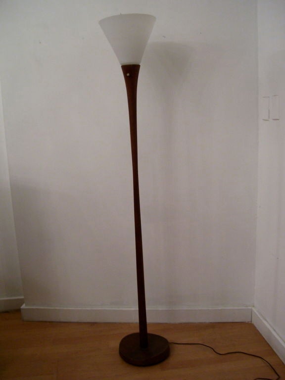 Pair of Danish Modern Teak Floor Lamps For Sale 6