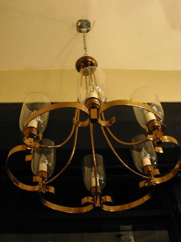 An elegant 1950's Chandelier