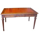 19th c. Walnut Desk