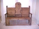 Antique 18th c. Chestnut Farmer's Bench