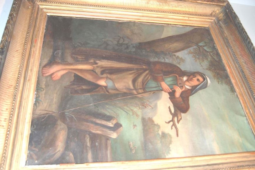 French 19th c. Oil Painting For Sale