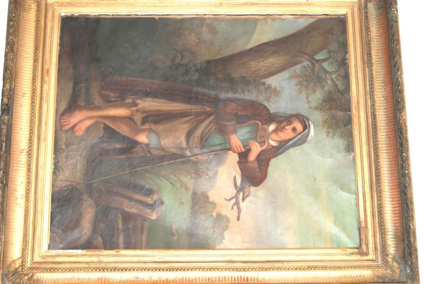 19th c. Oil Painting For Sale 3