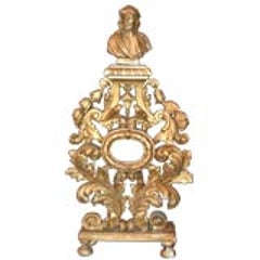 19thc. Giltwood Reliquary 6