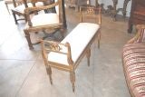 Antique 18th c. Giltwood bench