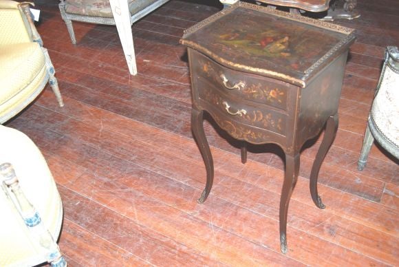 Wood 19th c. Vernis Marten Table For Sale