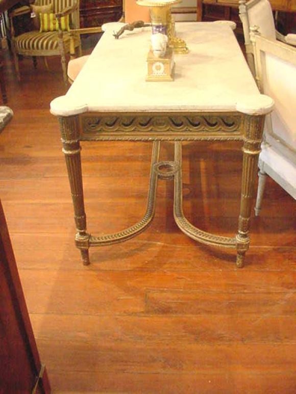 Napoleon lll Giltwood Center Table