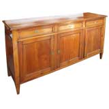 19th c. Fruitwood Enfilade