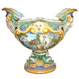 19th c. Italian Majolica Centerpiece