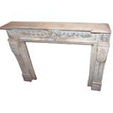 18thc. Louis XVI Marble Mantle