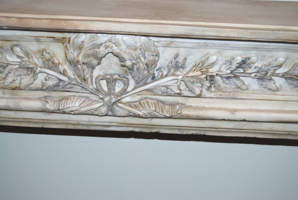 18thc. Louis XVI Marble Mantle