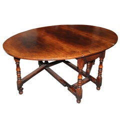 Antique 18th c.  Gateleg Table