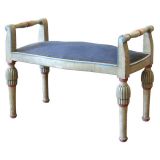 19th  Tuscan painted bench