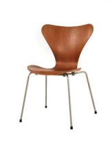 Set of Early "Series 7" Chairs by Arne Jacobsen for Fritz Hansen