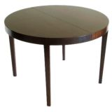 Round Dining Table by Edward Wormley for Dunbar (with leaves)