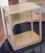 Mahogany Three Tier End Table by Edward Wormley for Dunbar