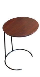 Jens Risom Walnut Occasional Stacking Table