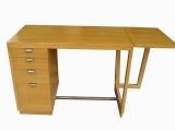 Edward Wormley Mahogany Desk with File Drawer