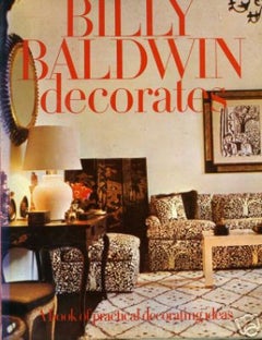 Set of First Edition Decorating Books by Billy Baldwin