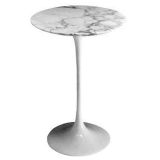 Early Knoll Marble Top Side Table designed by Saarinen