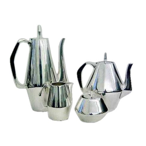 GIO PONTI Diamond Coffee & Tea Set by Reed & Barton