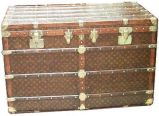 A Selection of Vintage Louis Vuitton Steamer Trunks