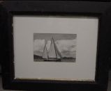 Vintage Sail Boat Photograph attributed to Morris Rosenfeld