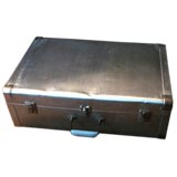 Vintage Aluminum Suitcase by Cheney England Circa 1930