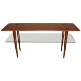 Console Table in the style of Gilbert Rohde for Herman Miller