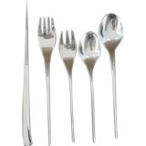 Set Of Ronald Pearson International "vision" Sterling Silverware 4