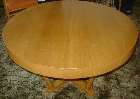 Pedestal Dining Table by T.H. Robsjohn-Gibbings
